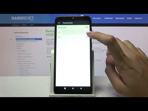 Cómo tomar fotos con temporizador en Oukitel C15 Pro - activar cuenta atrás