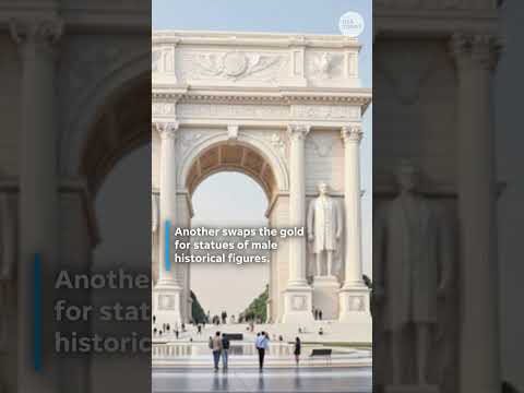 Trump floats three designs for new 'Independence Arch' in DC