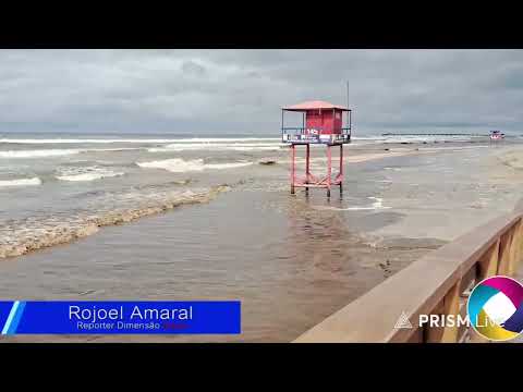 Jornal da Manhã 🌊Mar com ressaca no Estado do Rio Grande do Sul