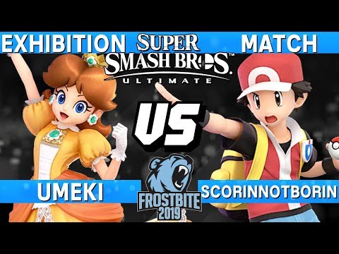 Frostbite 2019 Japan Exhibition - Umeki (Daisy) vs ScorinNB (Pokemon Trainer) - Smash Bros Ultimate