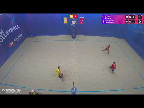 08:15 O. Kulyk / S. Borets - D. Shapoval / I. Romanenko 02.07.2022 | Winners Beach Volleyball