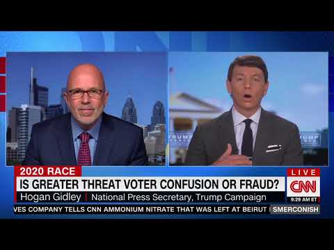Michael Smerconish challenges Hogan Gidley on mail-in voting