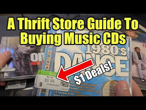 What To Look For When Buying CDs From A Thrift Store