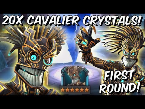 20x 6 Star Warlock & Sunspot Cavalier Featured Crystal Opening! - Marvel Contest of Champions