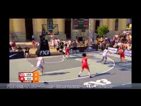 FIBA 3x3 U18 W World Championship 2015 - Switzerland vs USA Highlights, pictures and final standing