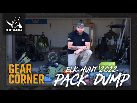 GEAR LIST | Aron Snyder's Elk Hunt Pack Dump