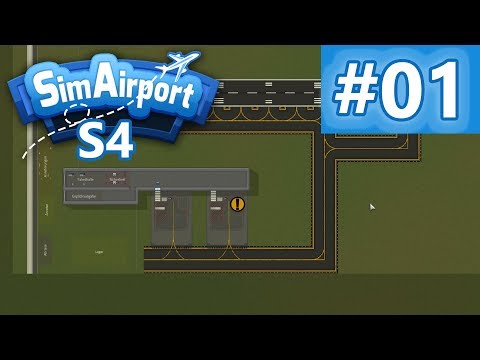 Start auf dem neuen Flughafen 🛩Let's Play Sim Airport Edge S4E01 [Deutsch]