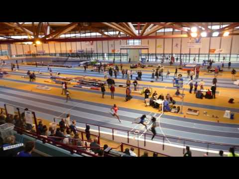 200m – Finale 2 – JUF – Championnat Régionaux Indoor 14/01/2017 – Eaubonne