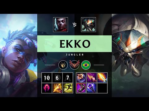 Ekko Jungle vs Skarner - BR Grandmaster Patch 25.12