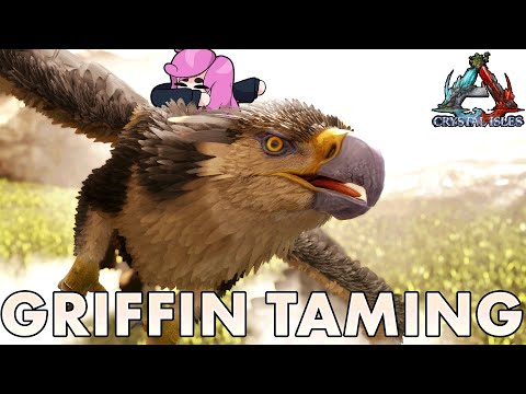 Griffin Taming!! | Crystal Isles (ARK Survival Evolved)