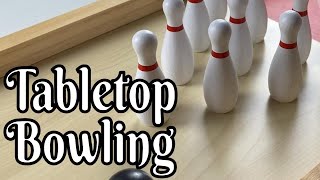 Tabletop Bowling - A bowling dexterity game from GoSports