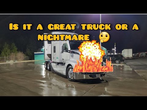 Thumbnail for 6 month Review of my 2023 Kenworth next gen T680.#kenworthtrucks#trucking  #semitruck #review by Kenworth T680