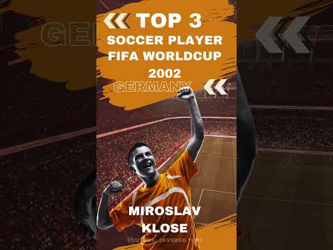 TOP 3 Players during FIFA WORLDCUP 2002 in Germany #worldcup2002