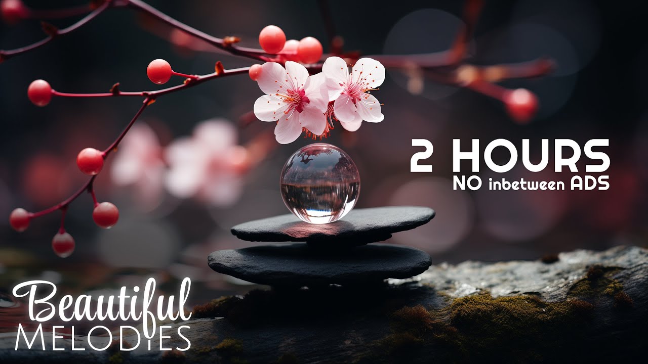 Relaxing Soft Piano Flute Music, Calm Relaxing Spa Massage Music, Soothing