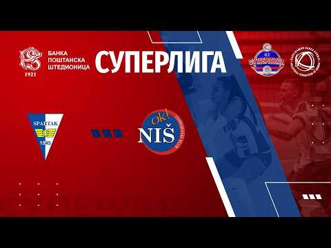 SPARTAK SU 🆚NIS 3:0  /17. KOLO BANKA POŠTANSKA ŠTEDIONICA SUPERLIGE ZA ODBOJKAŠE/