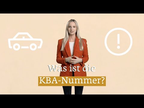 Was ist die KBA-Nummer?