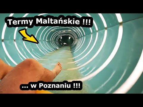 Aquapark in Poznań!!! - What's it like? - Termy Maltańskie, slides, pools and prices... Vlog #638