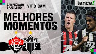 MELHORES MOMENTOS VITÓRIA 2X0 ATLÉTICO=MG