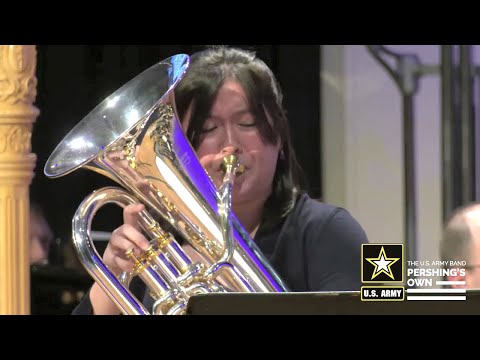 Natalie Colegrove, Euphonium: "Vintage" by David Gillingham. U.S. Army Band Tuba-Euphonium Workshop