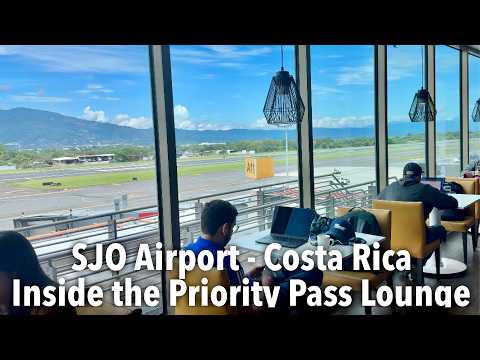 Inside the Costa Rica Priority Pass Lounge - SJO Airport VIP Lounge