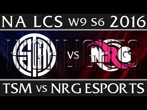 TSM vs NRG Highlights | NA LCS Week 9 Day 2 Spring 2016 S6 | Team Solomid vs NRG Esports