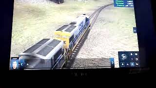 CSX - GE B30-7 in trainz a new era