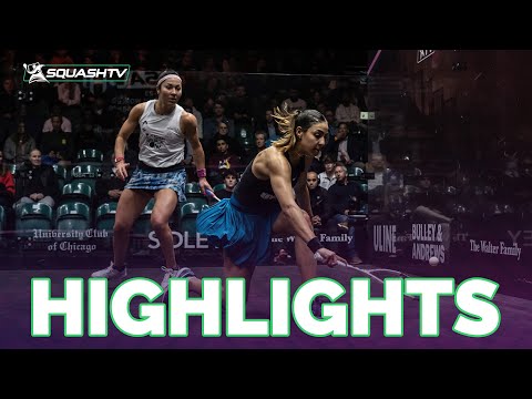 "Seeing it EXTREMELY early" | A. Sobhy v El Hammamy | PSA World Championships 2022-23 | QF HLS