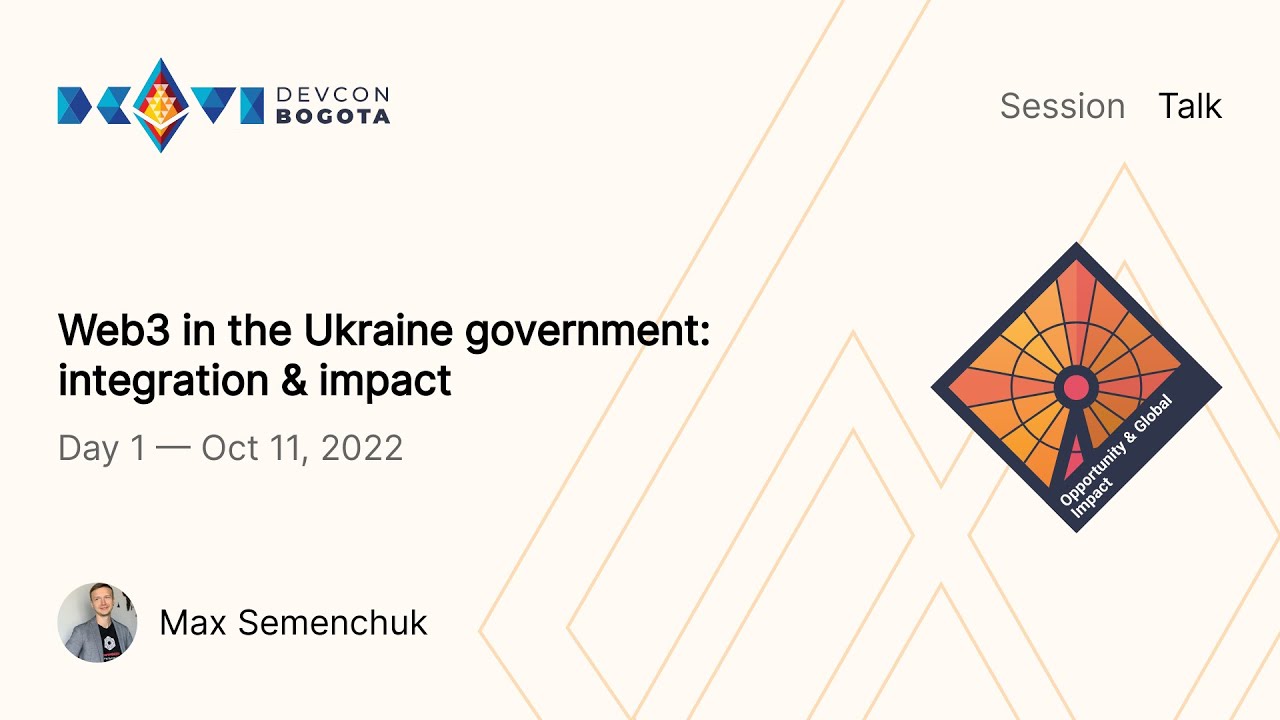 Web3 in the Ukraine government: integration & impact preview