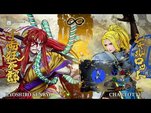 SAMURAI SHODOWN 2022 Ps4 (Kyoshiro Senryo Vs. Charlotte)