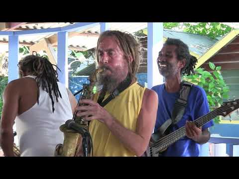 The Boat Bar Band: 'Swing Easy' with Isax & Brent Lethbridge, Negril, Jamaica 2019