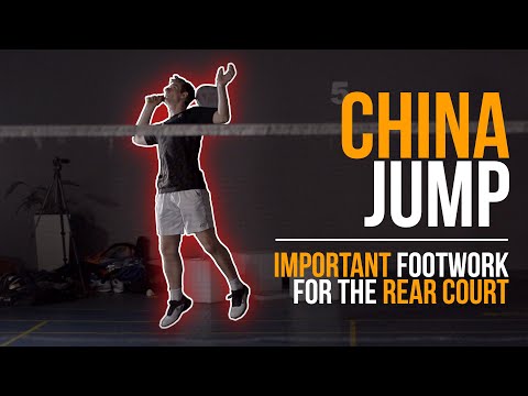China Jump: Important Footwork Technique in the rearcourt (Part #6)