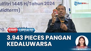 Balai POM Kupang Temukan 3.493 Pieces Pangan Kedaluwarsa dan Pangan Tanpa Izin Edar Jelang Lebaran