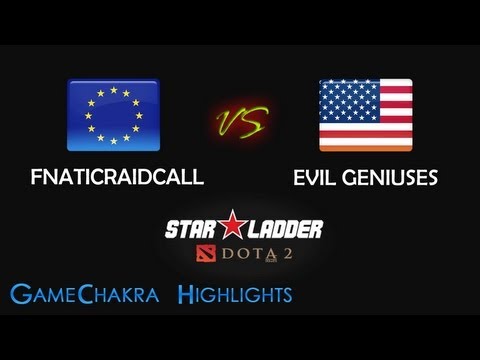 [Star Ladder] FnaticRaidCall vs Evil Geniuses Highlights - Dota 2 Highlights