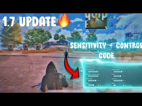 1.7 UPDATE 🔥 | MY SENSITIVITY & CONTROL SETTINGS | PUBG MOBILE |