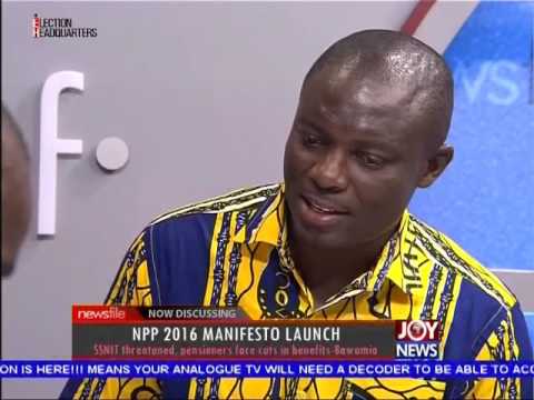 NPP 2016 Manifesto Launch - Newsfile on Joy News(15-10-16)
