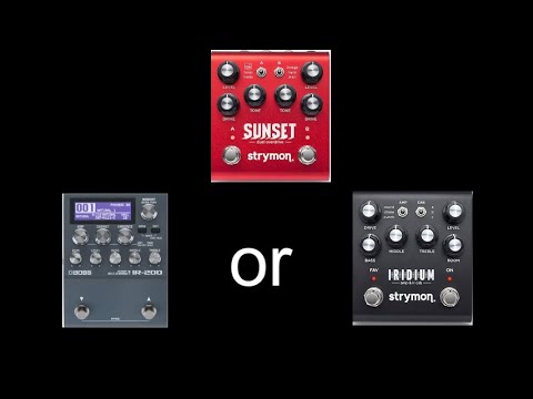 [Which is Sunset's best partner?] Boss IR-200 or Strymon Iridium