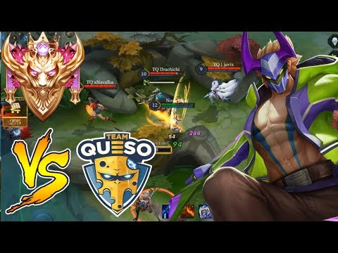Nakroth Conqueror vs. Team Queso | ARENA OF VALOR NAKROTH GAMEPLAY