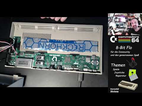 Mein Ultimate64 mit Arm2SID Stereo Sound