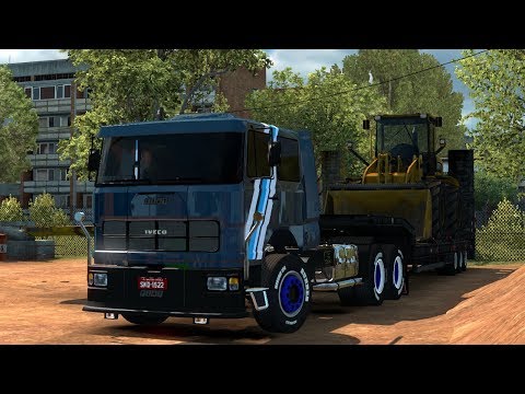 ETS2 1.35 Promods 2.41/ Fiat Iveco 619 /Logitech g27/Valmiera  - Vyborg