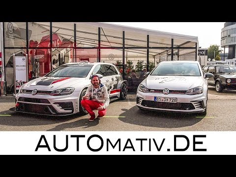 VW Volkswagen Golf GTI TCR vs. Golf GTI Clubsport S - Review und Test - Taxifahrt Hockenheim