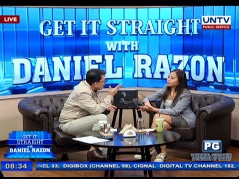 Political columnist and blogger Sass Rogando Sasot on Get it Straight