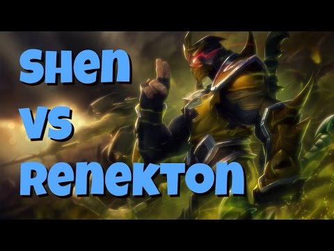 Shen Top vs Renekton - SoloRenektonOnly Imposter!