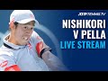 Kei Nishikori v Guido Pella live stream | 2021 Barcelona Open Banc Sabadell