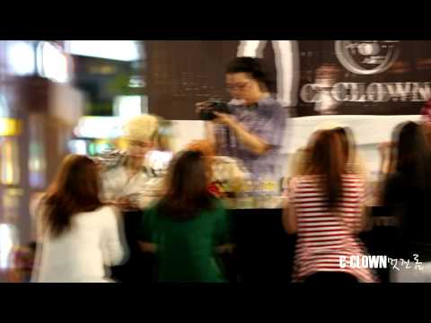 [120804]C-CLOWN ilsan- rafesta Fan signing event[SIWOO,T.K]