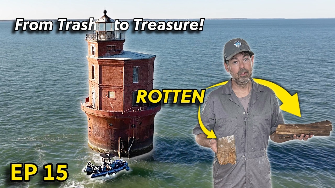 Salvaging What We Can | Saving An Abandoned Lighthouse EP 15