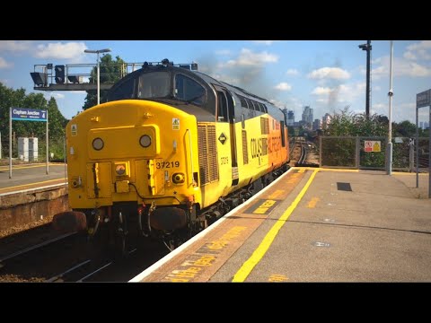 Colas 37219 'Jonty Jarvis' works 0Z37 (Hoo Junction - Derby R.T.C) @Clapham Junction - 11/8/2021!