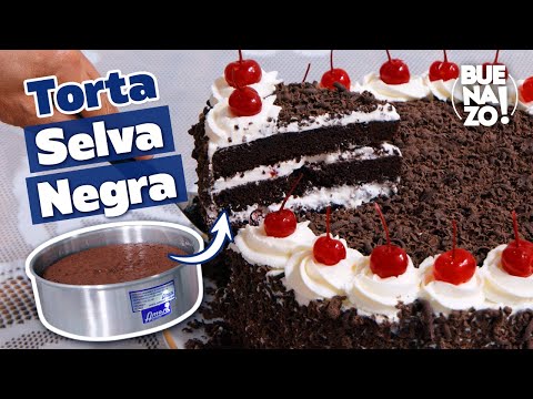 Cómo preparar torta selva negra | Receta casera | Buenazo!
