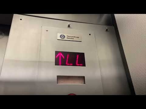 Thyssenkrupp H-Power hydraulic elevator at Hoover Library at McDaniel Collage in Westminster MD
