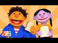 Peanut Butter & Jelly featuring The Super Simple Puppets | Kids Songs | Super Simple Songs