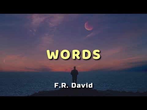 F.R. David - Words - Lyrics